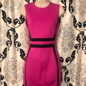 Calvin Klein color block dress